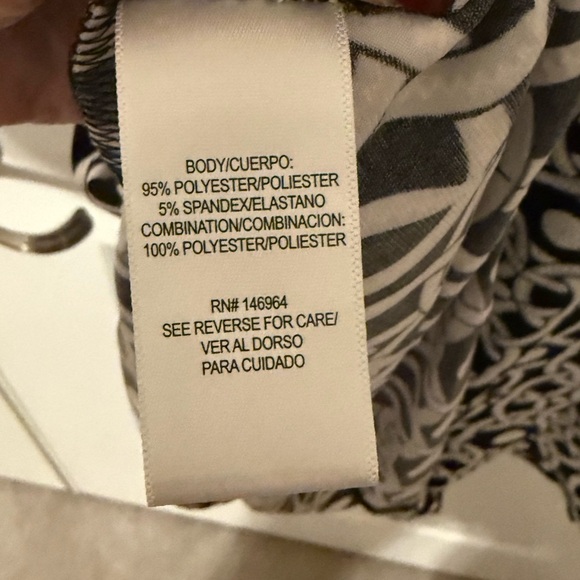 Signature by Robbie Bee Black and White Sheath Midi Dress - Picture 7 of 7